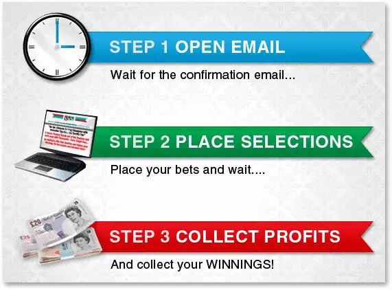 Trio Tipster 3 steps